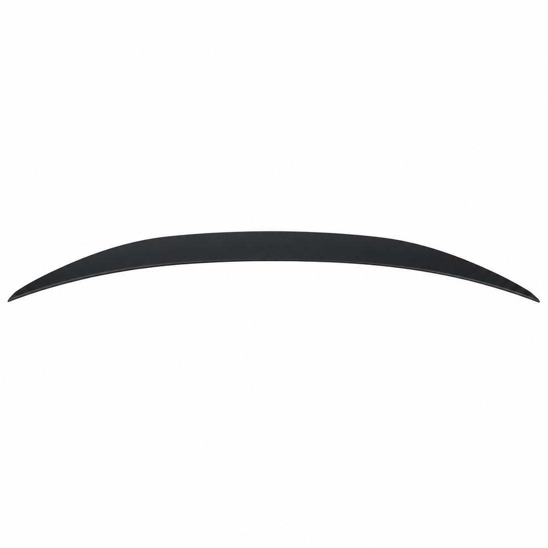 2020–2026 Toyota Corolla Sedan Matte Black Trunk Spoiler on white background