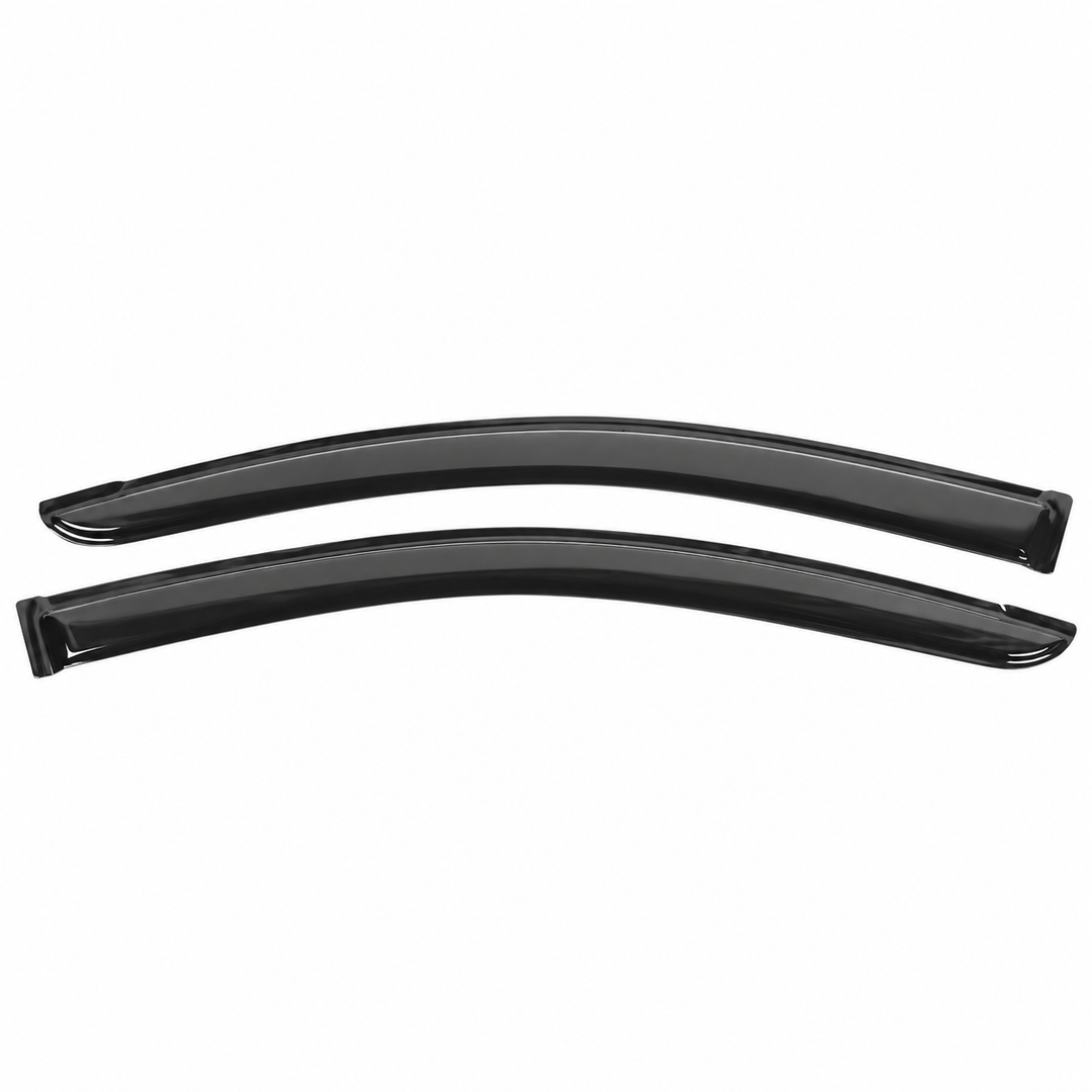 Smoke Window Visor Pair for Dodge Grand Caravan & Chrysler Town & Country on white background