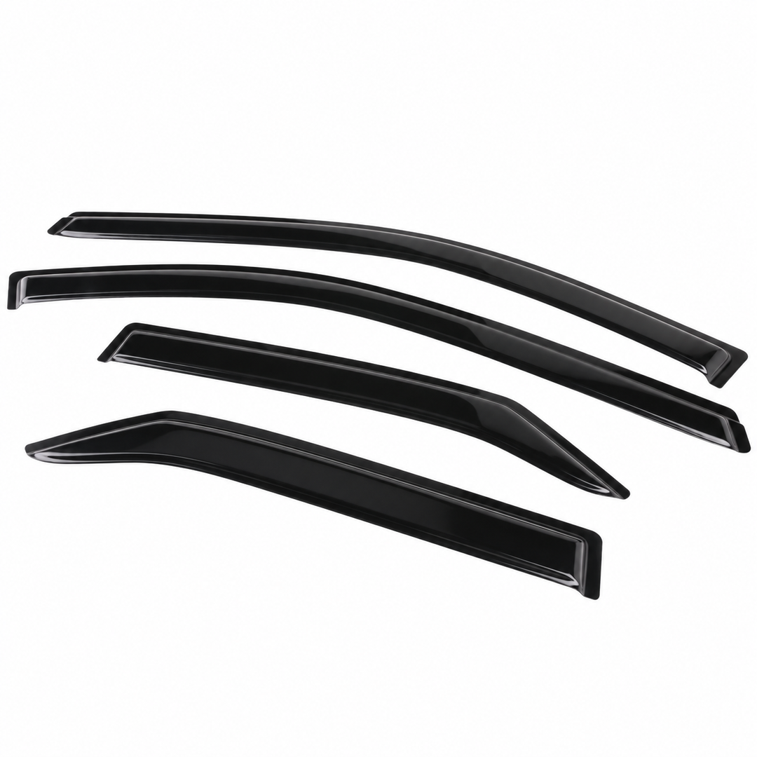 2015–2017 Toyota Camry Sedan Smoke Window Visors on white background