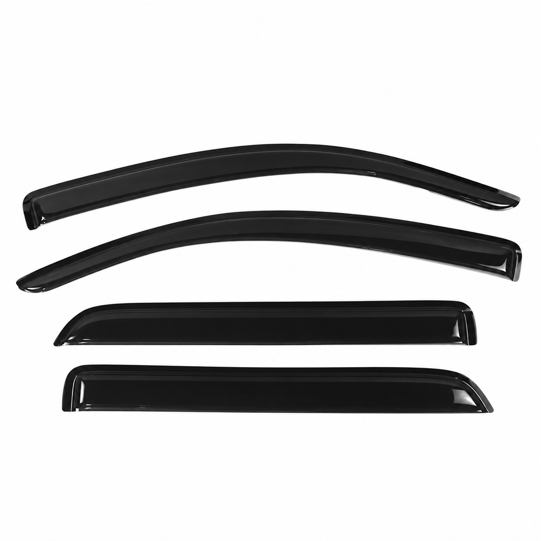 2008–2022 Toyota Sequoia Smoke Window Visors on white background
