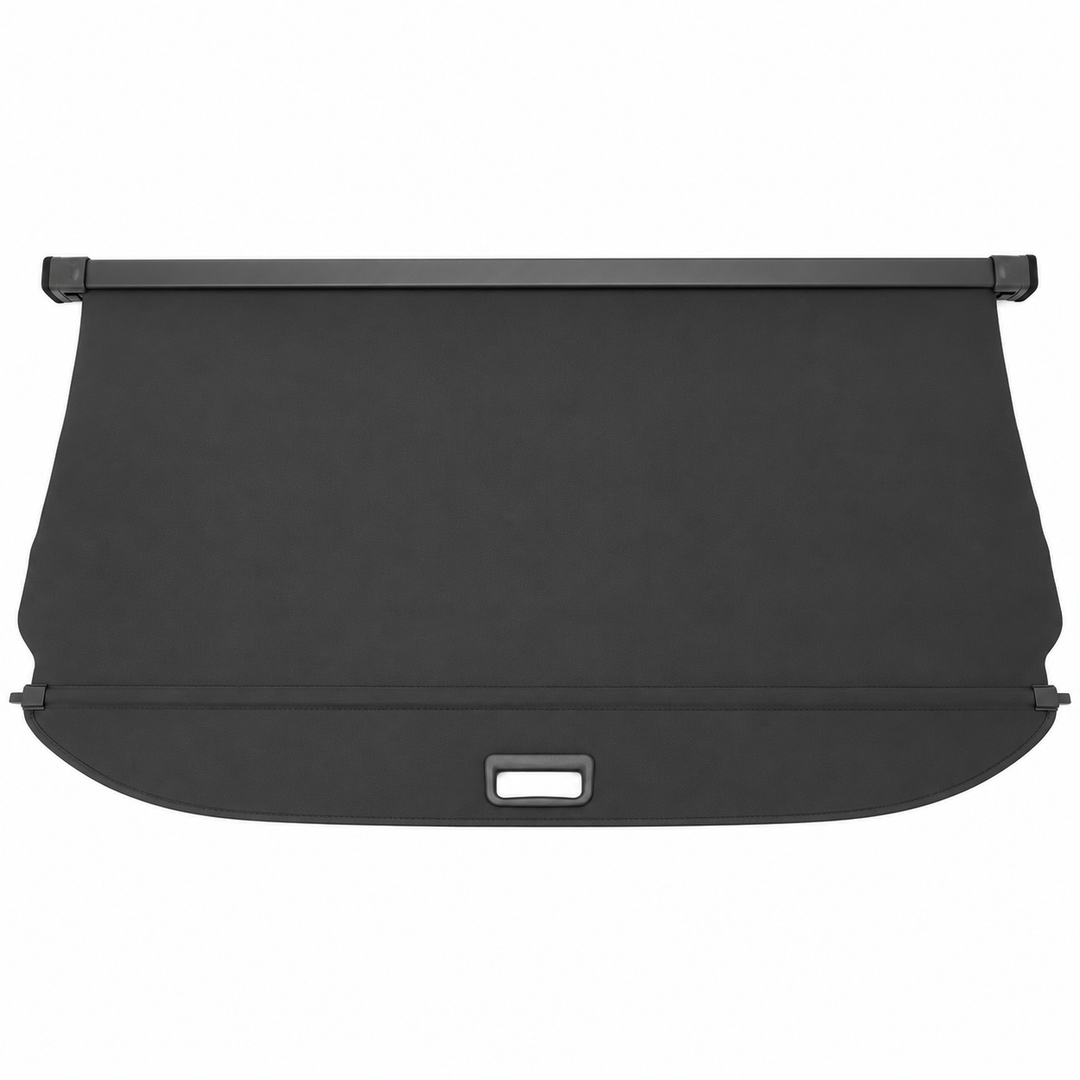 Black Retractable Cargo Cover for Mercedes-Benz ML & GLE on white background