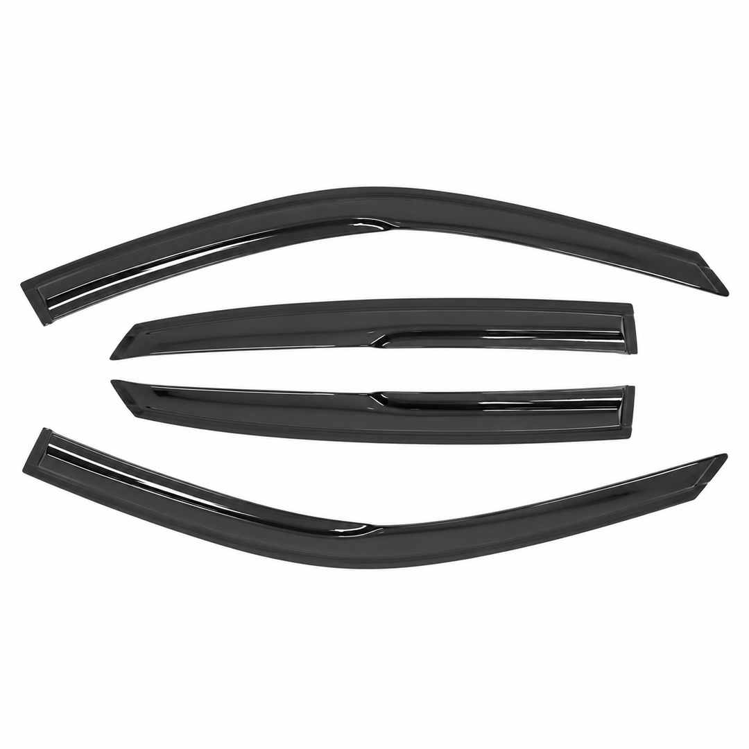 2022–2026 Honda Civic Sedan Smoke Window Visors on white background