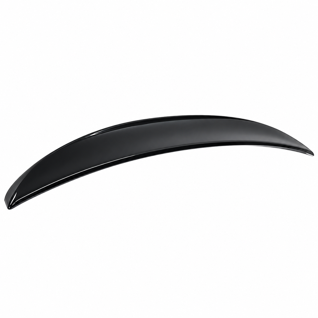 Brilliant Black A3F Trunk Spoiler for 2016–2026 Mazda MX-5 Miata on white background