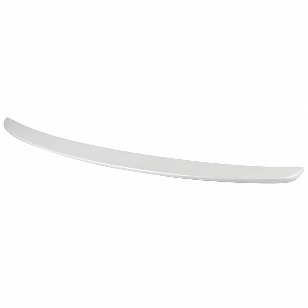 2014–2020 Mercedes-Benz W222 Trunk Spoiler — 799 Diamond White on white background