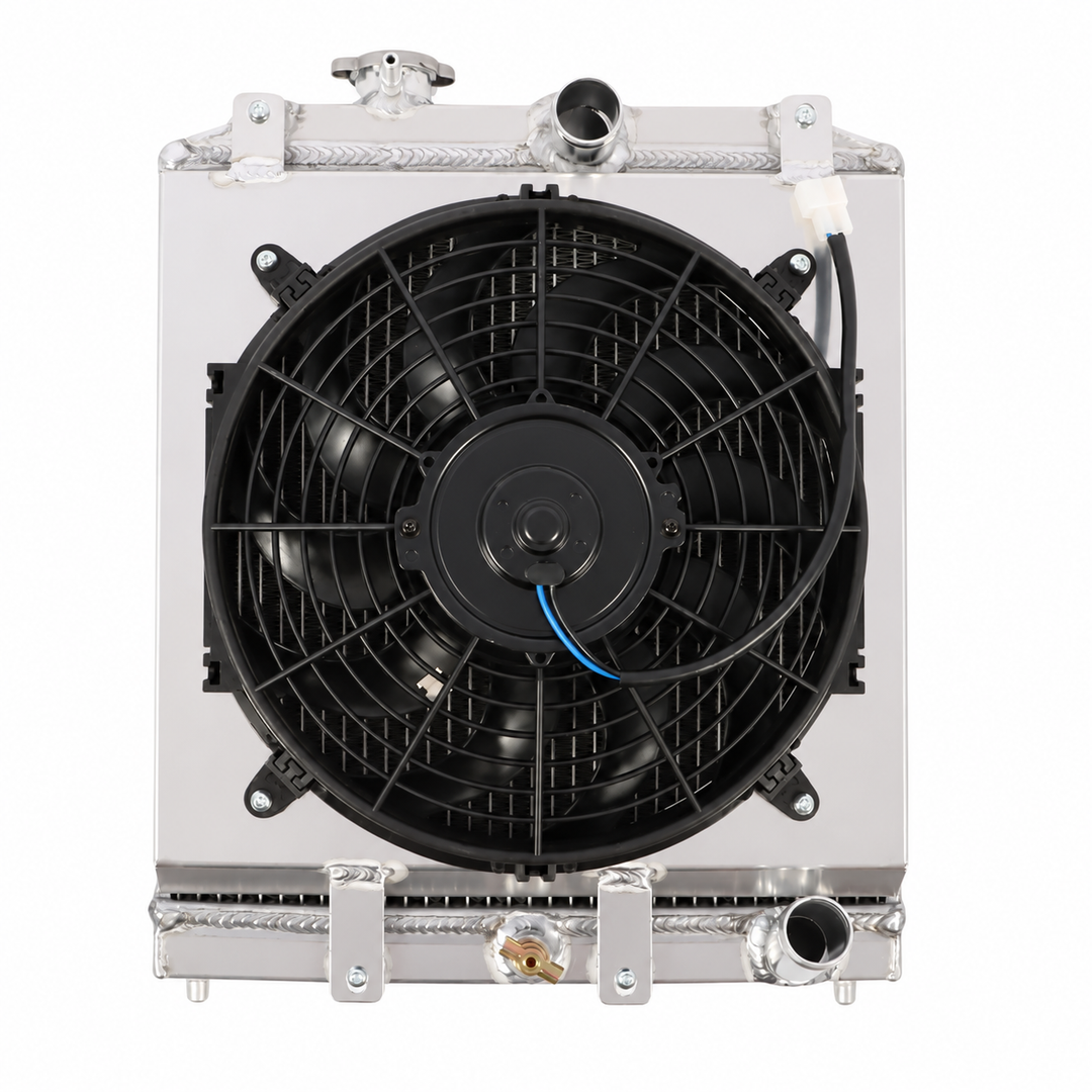 Aluminum Radiator Shroud and Fan Kit for Honda Civic Del Sol Integra Manual