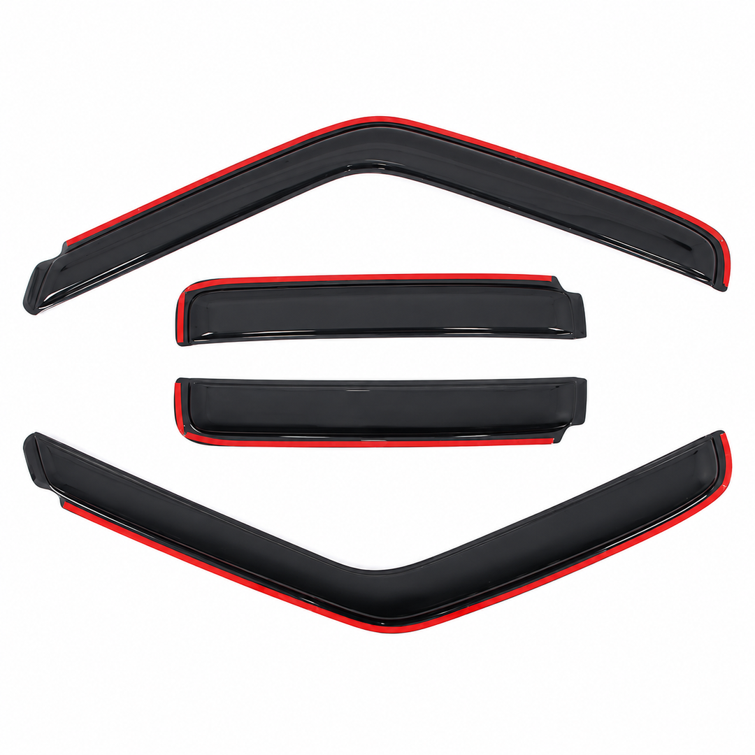 1995–2005 GMC Jimmy Chevrolet Blazer In-Channel Window Visors on white background