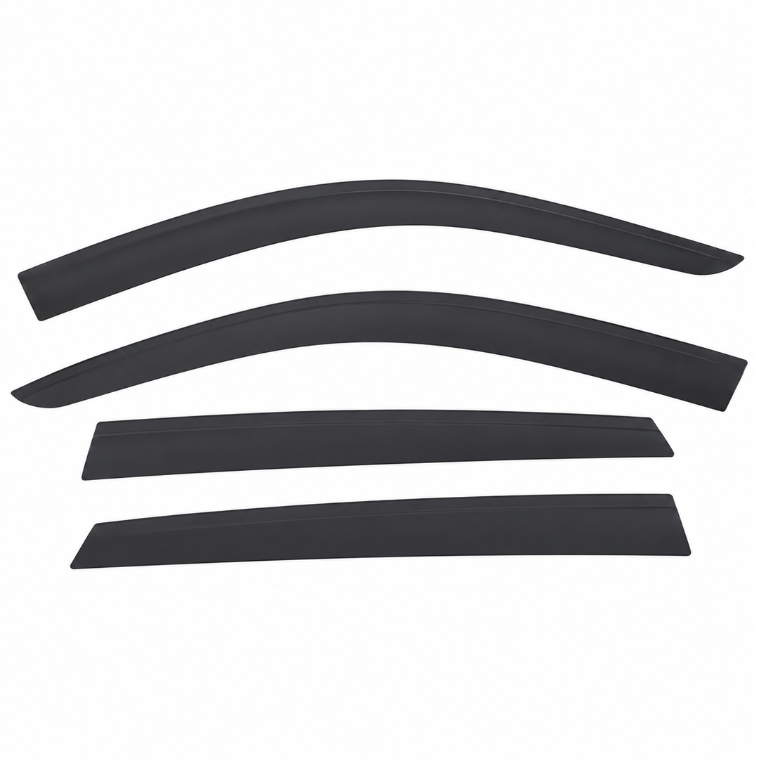 2016–2022 Mercedes-Benz X253 GLC SUV Window Visors — 4-Piece Set on white background