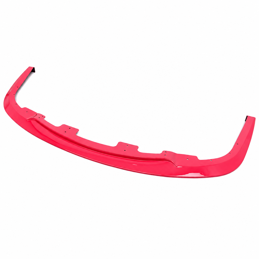 Pink PP Front Bumper Lip for 2006–2007 Subaru Impreza WRX on white background