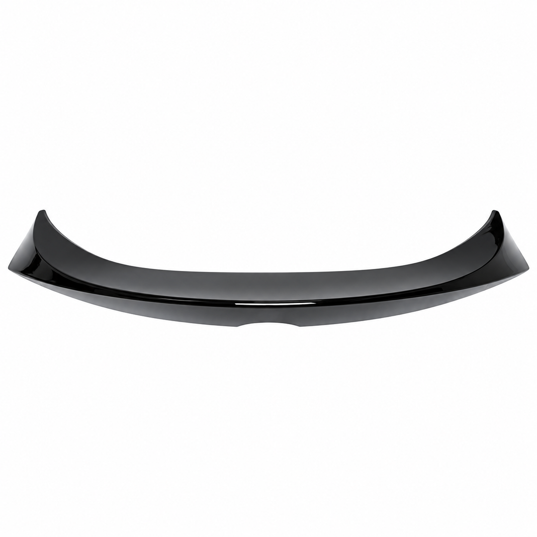 Trunk Spoiler for 2019–2026 Toyota Corolla & GR Corolla Hatchback – Gloss Black on white background