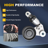 3pc Belt Tensioner Idler & Serpentine Belt for Kia Borrego Sedona Sorento 3.8L – product image
