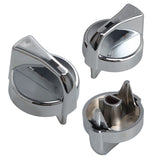 3Pcs Heater & A/C Mode Climate Control Knob Fit for 2005-2010 Peterbilt 335 – product image 3