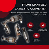3Pcs Manifold Catalytic Federal EPA Front & Rear for Toyota Sienna 3.3 2004-2006 – product image 2