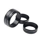 3Pcs Volume CD Switch Knob Ring Trim Cover for 14-21 Grand Cherokee – product image 2