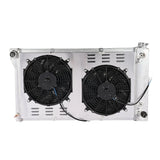 3ROW FOR 67-72 CHEVY/GMC C/K10 20 30 PICKUP TRUCK RADIATOR+SHROU D+FAN THERMOSTAT – product image