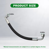4 Hydraulic Hoses 8 O-rings 8 Metal Washers for John Deere AW29374 – product image 4