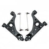 4-Piece Front Lower Control Arm and Sway Bar Link Kit for 2013-2022 Chevrolet Trax and Buick Encore