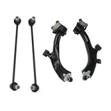 4-Piece Front Lower Control Arm and Sway Bar Link Kit for 2013-2018 Acura RDX