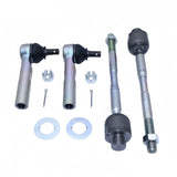 4-Piece Inner and Outer Tie Rod Kit for Toyota 4Runner and FJ Cruiser