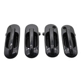 4 Set Front Rear Left Right Black Door Handle For 1997-01 HONDA CR-V CRV Outside 72640S10003 – product image