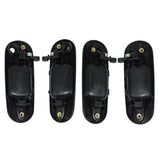 4 Set Front Rear Left Right Black Door Handle For 1997-01 HONDA CR-V CRV Outside 72640S10003 – product image 2