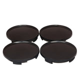 4Pcs 63mm Dia 4 Clips Wheel Tyre Center Hub Black Caps Cover for Auto – product image 2