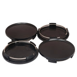 4Pcs 63mm Dia 4 Clips Wheel Tyre Center Hub Black Caps Cover for Auto – product image 4