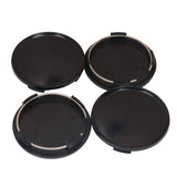 4Pcs 63mm Dia 4 Clips Wheel Tyre Center Hub Black Caps Cover for Auto – product image 5