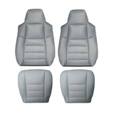 4PCS For 2002-2007 Ford F250 Super Duty XLT Driver & Passenger Seat Cover Gray – product image