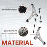 4Pcs Front Lower Control Arms w/ Ball Joints Sway Bars for 16-19 Hyundai Sonata 54501-E6100 – product image 2
