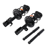 4pcs Front Struts & Rear Shocks w/ Coil Springs for 2006-2012 Toyota RAV4 172276 – product image 2