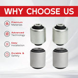 4Pcs Rear Control Swing Arm Bushes Left Right for 2007 2008 2009 2010 BMW X5 E70 33326773632 – product image 7