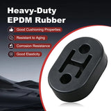 4Pcs Rubber Exhaust Hanger Tail Pipe Bracket Bushing Insulator for Toyota – product image 3