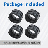 4x Carburetor Intake Manifold Boot Joint for Yamaha V Max 1200 VMX1200 85-07 1FK135970000 – product image 2