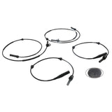 4x Front Rear ABS Wheel Speed Sensors For BMW X5 X6 E70 E71 F15 F16 34526771776 – product image