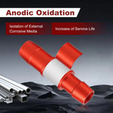 5/8" 3/4" Silicone Heater Hose Connector Kit with Aluminum Fitting – product image 5