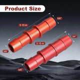 5/8" 3/4" Silicone Heater Hose Connector Kit with Aluminum Fitting – product image 6