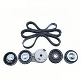 5-Piece Serpentine Belt Component Kit for Chevrolet Impala, Malibu, Pontiac G6, Saturn 3.5L/3.9L