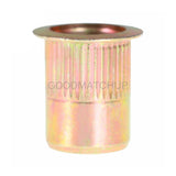 50Pcs 3/8-16 Rivet Nut Rivnut Insert Nutsert Carbon Steel Zinc Plated US – product image 2