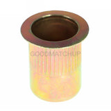 50Pcs 3/8-16 Rivet Nut Rivnut Insert Nutsert Carbon Steel Zinc Plated US – product image 3