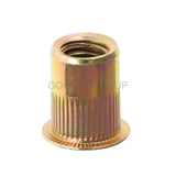 50Pcs 3/8-16 Rivet Nut Rivnut Insert Nutsert Carbon Steel Zinc Plated US – product image 4