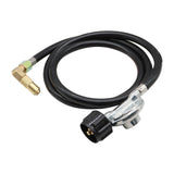 5-Foot Propane Regulator Hose with 90-Degree Elbow for Blackstone 17-Inch 22-Inch Griddle 377494972056 – product image 3