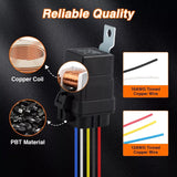 5Pin 12V 40/30 AMP DC Waterproof Automotive Relay & Heavy Duty Wiring Harness – product image 3