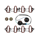 5X Knock Sensor Harness Intake Manifold Gasket Kit for Chevy Silverado Sierra – product image 4