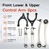 6-Piece Front Control Arm and Ball Joint Set for Tesla Model X 2016-2021 1027322-00-D – product image 2