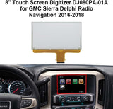 8" 55-Pin Touch Screen DJ080PA-01A for Chevrolet Chevy GMC MYLINK Navigation Radio