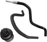32411097164 Power Steering Reservoir & Hose Line Kit for BMW E38 E39 525i 528i 530i