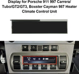 Climate Control Unit LCD Display for Porsche 911 997 Carrera, Boxster Cayman 987