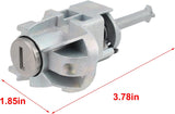 Left LH Driver Side Door Lock Cylinder Barrel 51217019975 with 2 Keys for 2001-06 BMW E46 3 Series