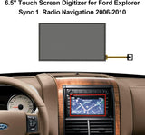 6.5" Touch Screen Digitizer Replacement for Ford Sync 1 LTA065B1D1F Radio Navigation