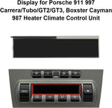 Climate Control Unit LCD Display for Porsche 911 997 Carrera, Boxster Cayman 987